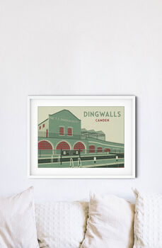 Dingwalls Nightclub London Travel Poster Art Print, 2 of 6