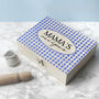 Personalised Patterned Recipe Box, thumbnail 6 of 12