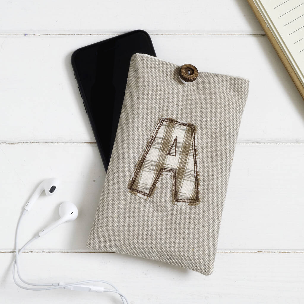 Personalised Initial Phone Case Gift By Milly And Pip Gifts And Cards