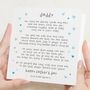 Fathers Day Heartfelt Poem Card For Daddy, thumbnail 1 of 7