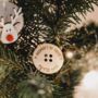 Santa’s Wooden Lost Button Keepsake, thumbnail 3 of 5