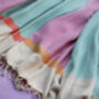 Personalised Sustainable Soft Cotton Throw, thumbnail 7 of 12