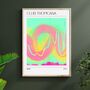 Wham Club Tropicana Song Interpretation Art Print, thumbnail 1 of 2