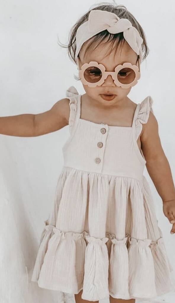 Blush Flower Sunglasses Baby Gift