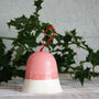 Porcelain Bell Christmas Tree Decoration, thumbnail 2 of 4