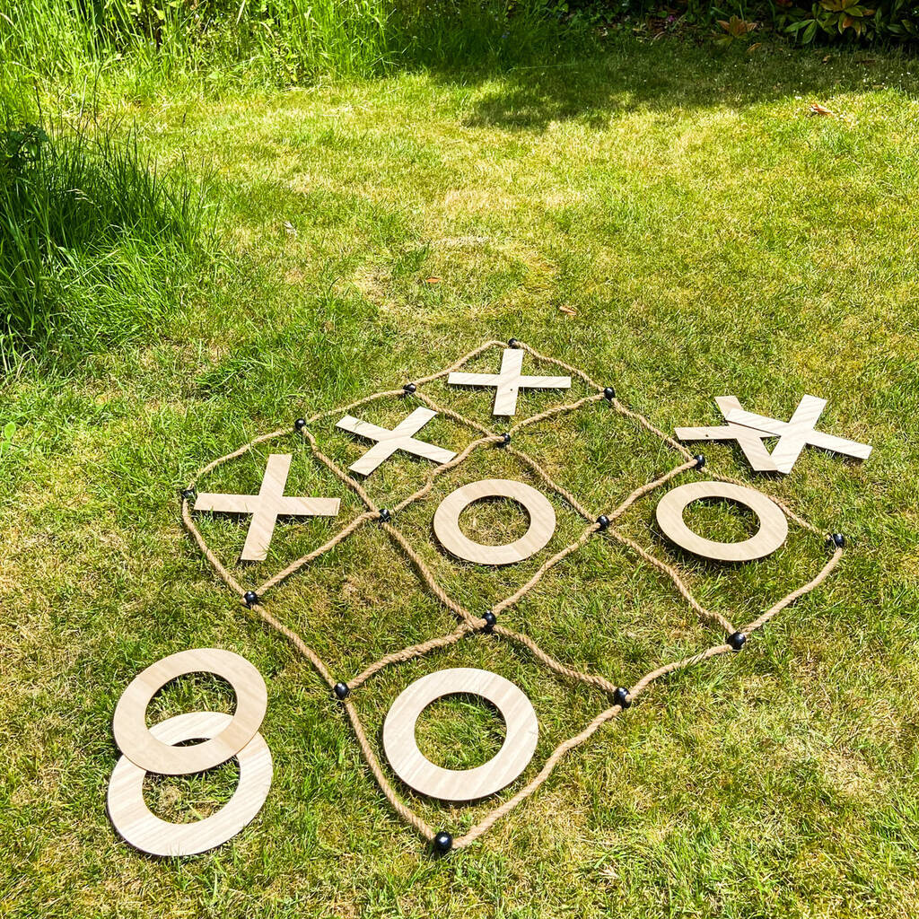 Garden Game Giant Noughts And Crosses, 1 of 3