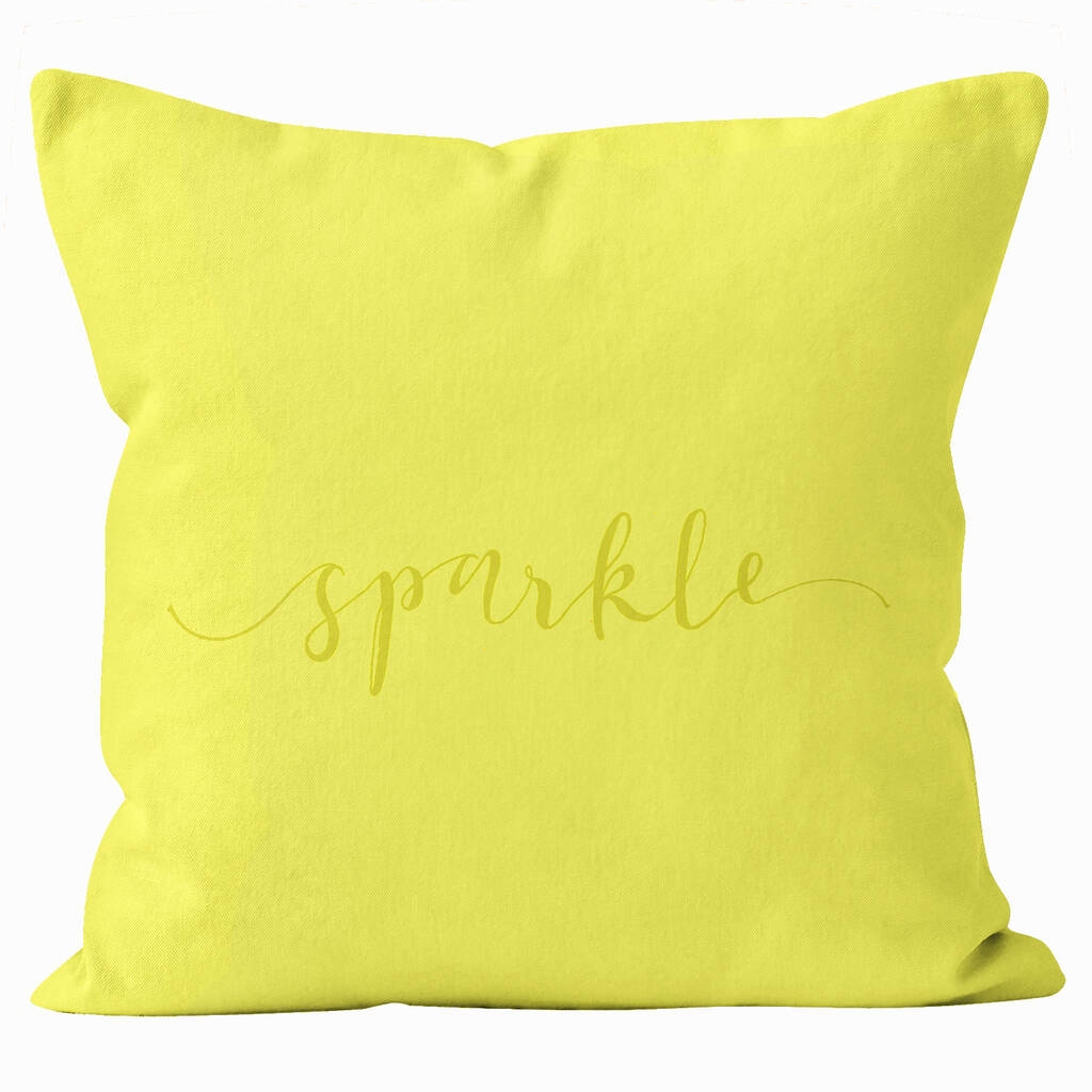 Sparkle Cushion By Kali Stileman Publishing