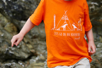 Childrens 'Lets Go On An Adventure' T Shirt, 5 of 6