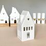 Porcelain Mini Dream House Tealight Holder, thumbnail 3 of 4