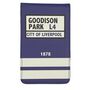 Everton Goodison Park Golf Scorecard Holder, thumbnail 1 of 4
