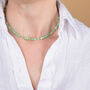 Jewel Bead Chrysoprase Necklace Sterling Silver, thumbnail 1 of 4