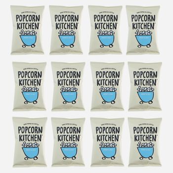 Vegan Popcorn Sharing Bag Sweet And Salt 100g X 12, 2 of 6