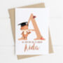 Personalised First Day Of School Card Fox, thumbnail 7 of 7