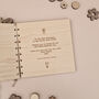 Personalised Wooden Daisy Card – Mother’s Day And Birthday, thumbnail 4 of 6