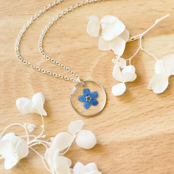 Forget Me Not Necklace, 3 of 4