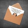 Funny Birthday Card – Podcast Host Parody Design, thumbnail 5 of 7