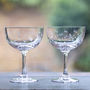 Pair Of Star Champagne Saucers, thumbnail 1 of 5
