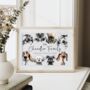 Custom Family Print – Personalised Art For Dog Lovers, thumbnail 3 of 6