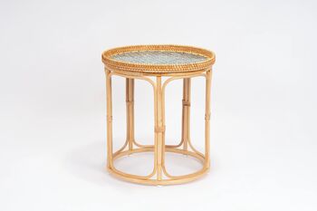 Boho Carbis Rattan Eco Friendly Table, 6 of 9