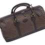 Brown Waxed Canvas And Leather Travel Holdall, thumbnail 4 of 6