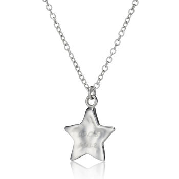 Personalised Small Star Charm Necklace, 7 of 10
