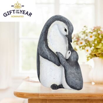 Mothers Day Gifts Mum And Child Penguin Ornament, 5 of 6