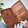 Personalised Leather Travel Wallet To Fit iPad Mini, thumbnail 1 of 4