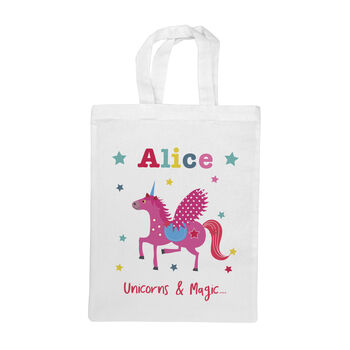 Personalised Unicorn Party Bag, 3 of 3