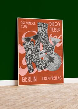 Disco Fieber Retro Berlin Print, 2 of 3