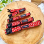 Poppy Toadstool Polkas Dog Collar, thumbnail 1 of 9