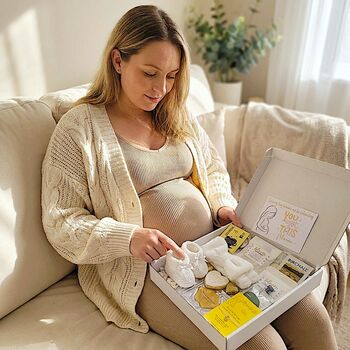 Baby And Mama To Be Pamper Hamper | Pregnancy Care Package | Mum To Be Gift Box, 3 of 12