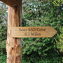 Personalised Directional Fingerpost Sign, thumbnail 1 of 7