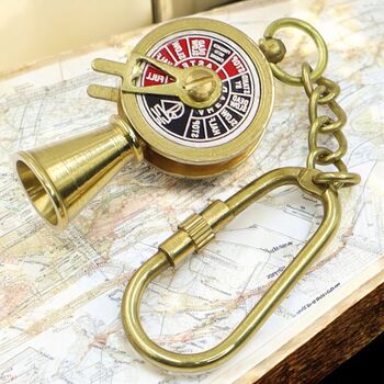 Ship Engine Telegraph Keychain, 4 of 7
