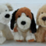 Cuddly Companion Golden Puppy Dog Soft Toy, thumbnail 7 of 7