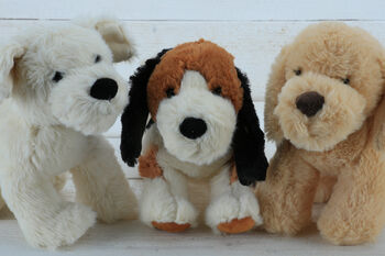 Cuddly Companion Golden Puppy Dog Soft Toy, 7 of 7