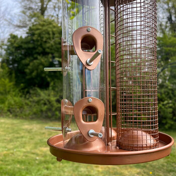 Set Of Two Seed, Nut And Fatball Bird Feeders, 8 of 9
