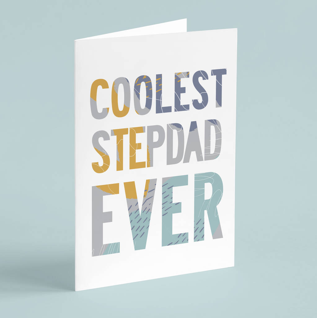 Coolest Stepdad Card