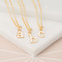 Children's Initial Letter Charm Necklace, thumbnail 5 of 8