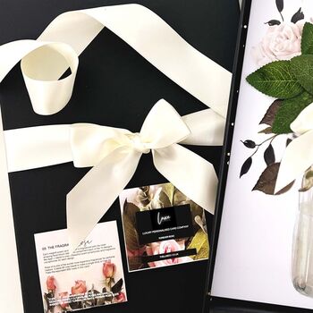 Pure Raw Silk Scented 12th Anniversary Gift Card, 3 of 12