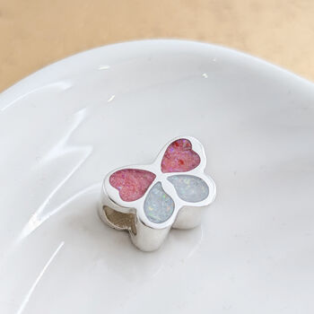 Memorial Ashes Butterfly Charm Bead, 3 of 7