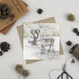'Doe A Deer' Mixed Pack Of Eight Greeting Cards, thumbnail 8 of 8