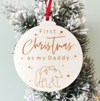 New Daddy First Christmas Book Luxury Gift Box, 8 of 12