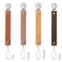 New Leather Dummy Clip Pink/Tan/Grey, thumbnail 9 of 11