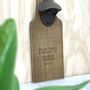 Personalised Magnetic Wooden Wall Bottle Opener, thumbnail 4 of 4