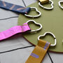 Love Hand Painted Leather Keyrings, thumbnail 11 of 11