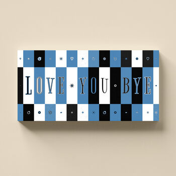 Love You Bye Print Personalised Gift, 5 of 9
