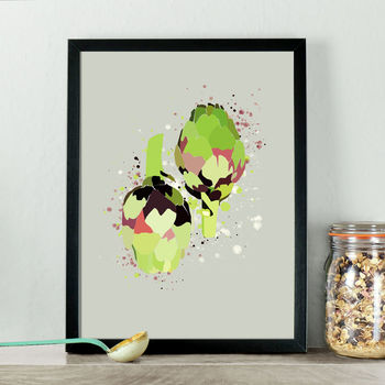 Broad Beans Vegetable Kitchen Print, 2 of 8
