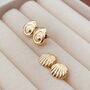 Shell Stud Earrings, thumbnail 6 of 6