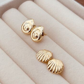 Shell Stud Earrings, 6 of 6