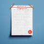 2026 Summer Holiday Wall Planners, thumbnail 3 of 5